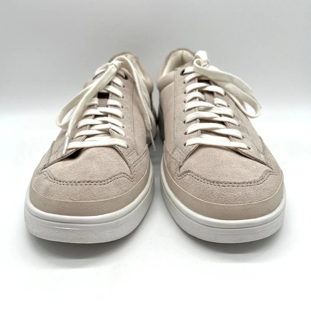 UGG South Bay Sneakers Mens 9 Beige Vream Low Top Suede Trainer Casual Lace Up